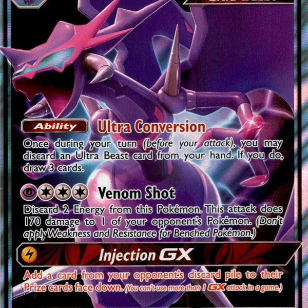 naganadel pokemon card Chinese & Guzzlord GX 037/061 Striking Competition Tag Team Pokmon NM Lost Thunder Type pokemon SM - Forbidden Light