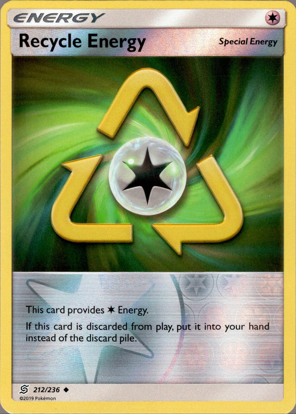 Recycle Energy - 212/236 - Unified Minds - Reverse Holo - Card Cavern