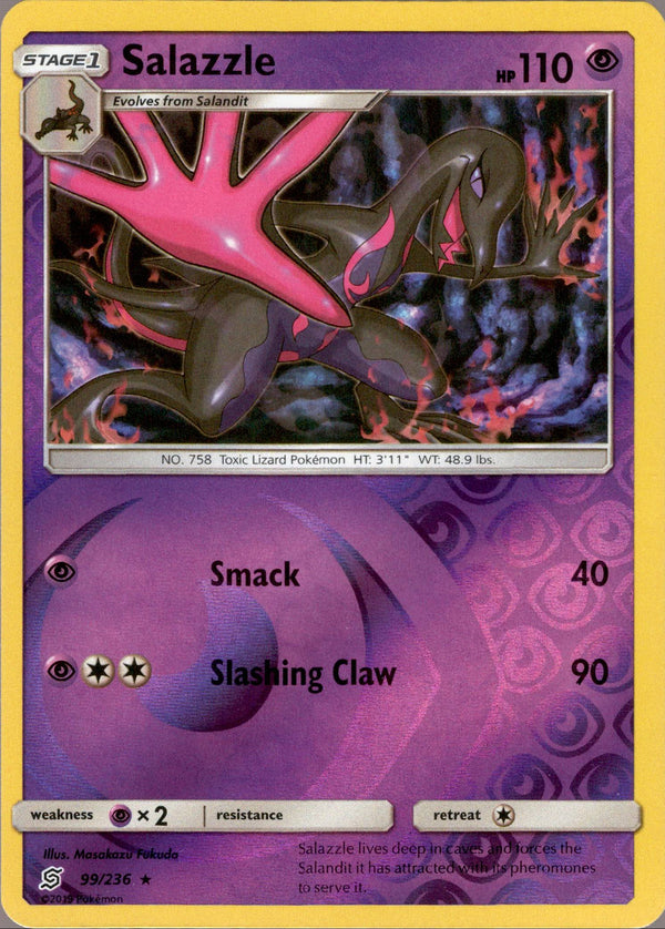 Salazzle - 99/236 - Unified Minds - Reverse Holo - Card Cavern