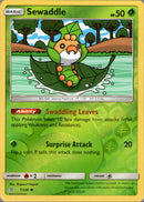 Sewaddle - 7/236 - Unified Minds - Reverse Holo - Card Cavern