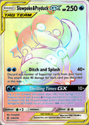 Slowpoke & Psyduck GX Hyper Rare - 239/236 - Unified Minds - Holo - Card Cavern
