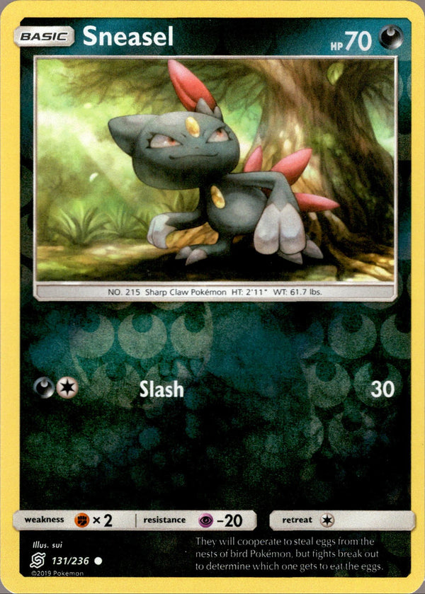 Sneasel - 131/236 - Unified Minds - Reverse Holo - Card Cavern