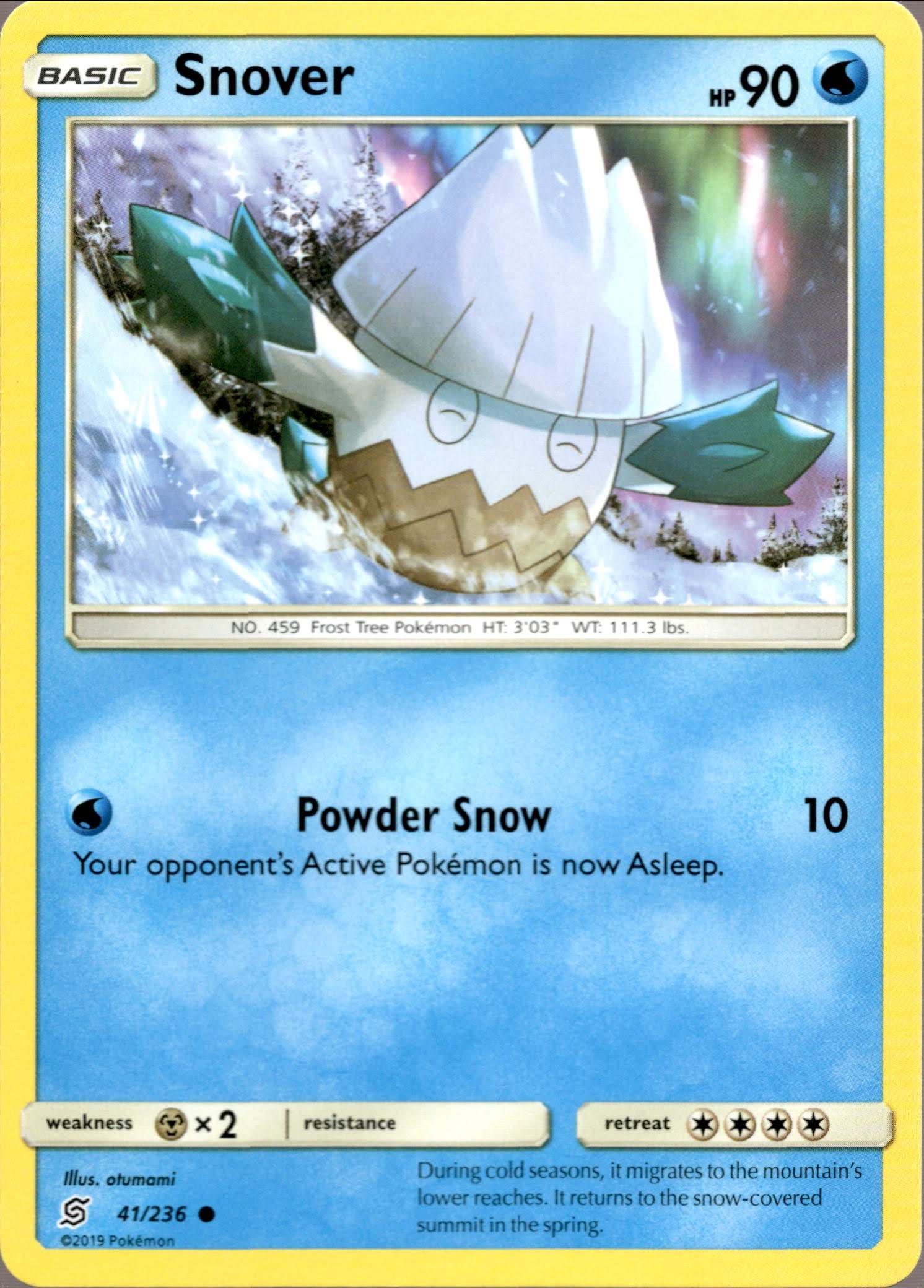 Snover - 41/236 - Unified Minds - Card Cavern