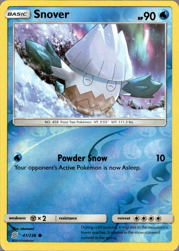 Snover - 41/236 - Unified Minds - Reverse Holo - Card Cavern