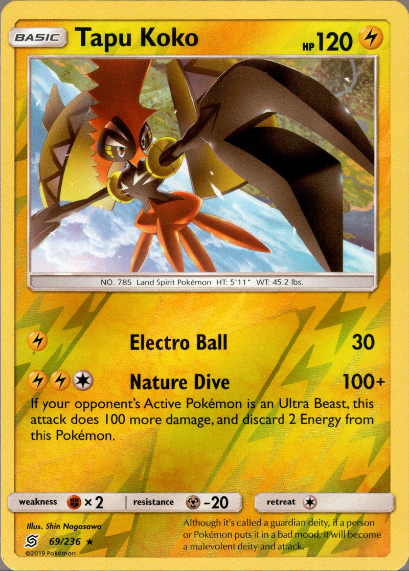Tapu Koko - 69/236 - Unified Minds