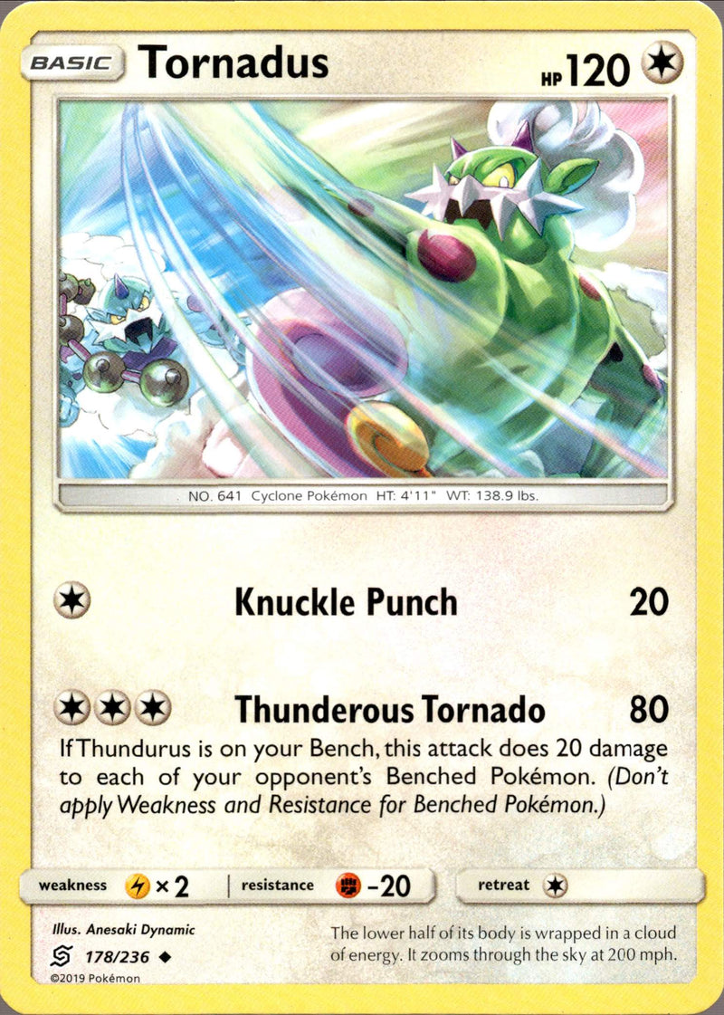 thundurus pokemon card value Tornadus - 178/236