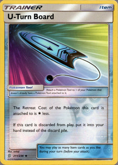 U-Turn Board - 211/236 - Unified Minds - Reverse Holo - Card Cavern