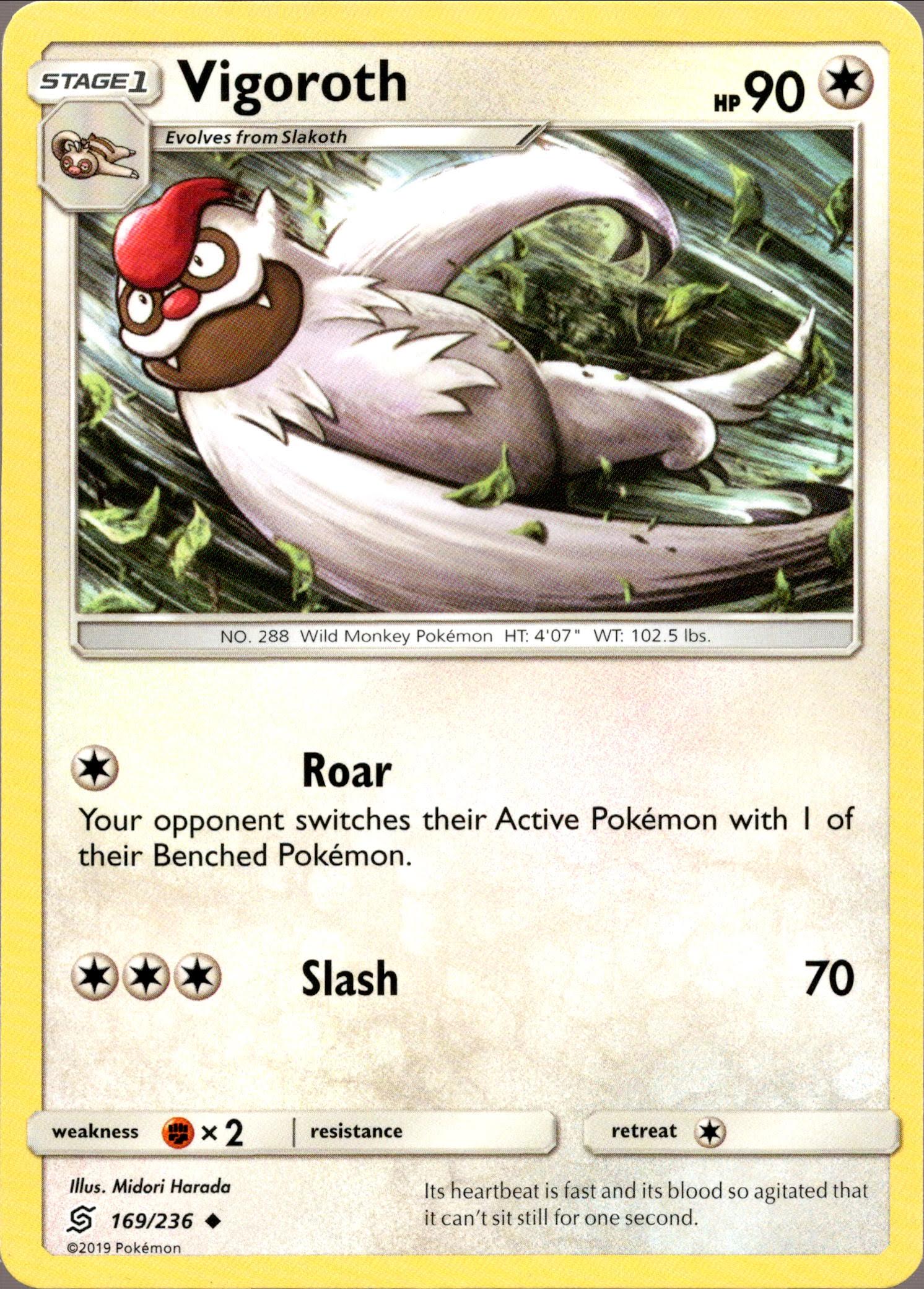 Vigoroth - 169/236 - Unified Minds - Card Cavern