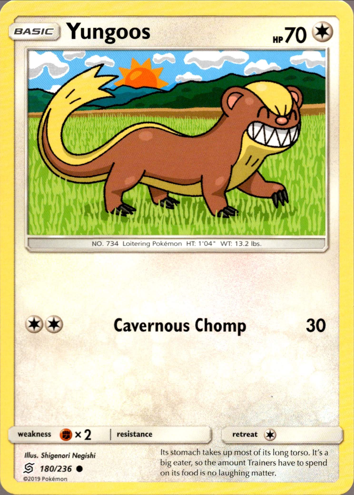 Yungoos - 180/236 - Unified Minds - Card Cavern