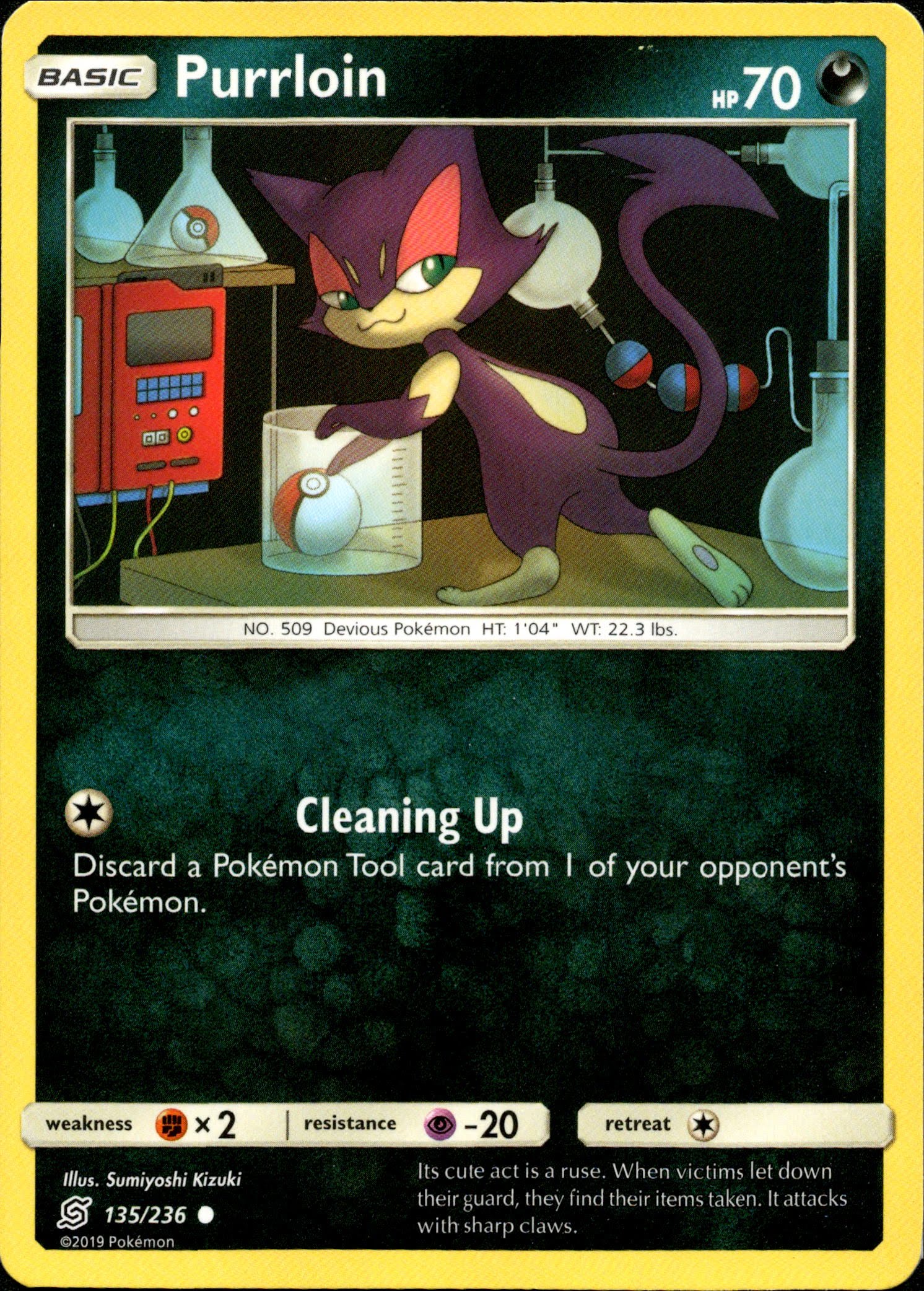 Purrloin - 135/236 - Unified Minds - Card Cavern