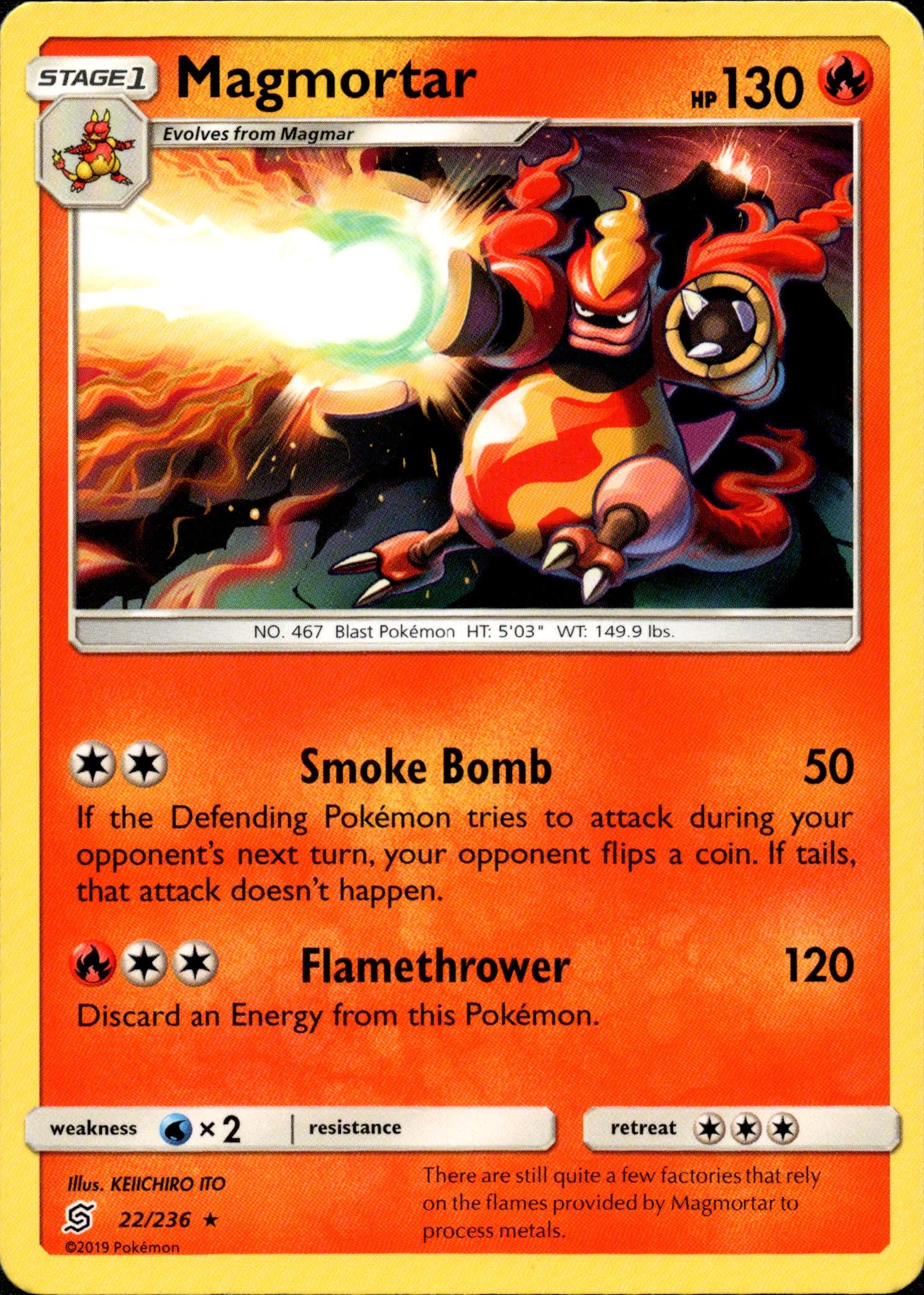 Magmortar - 22/236 - Unified Minds - Card Cavern