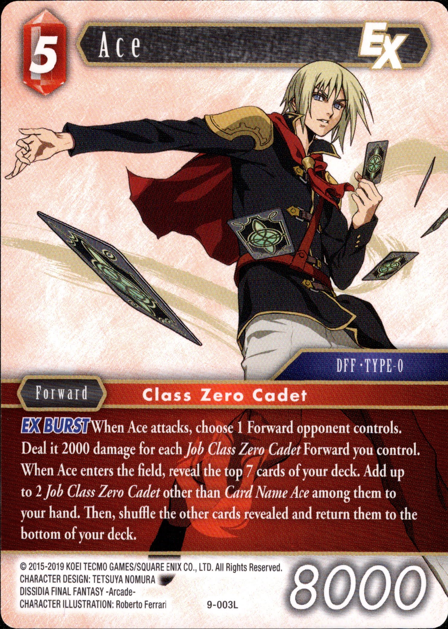 Ace - 9-003L - Opus IX - Card Cavern