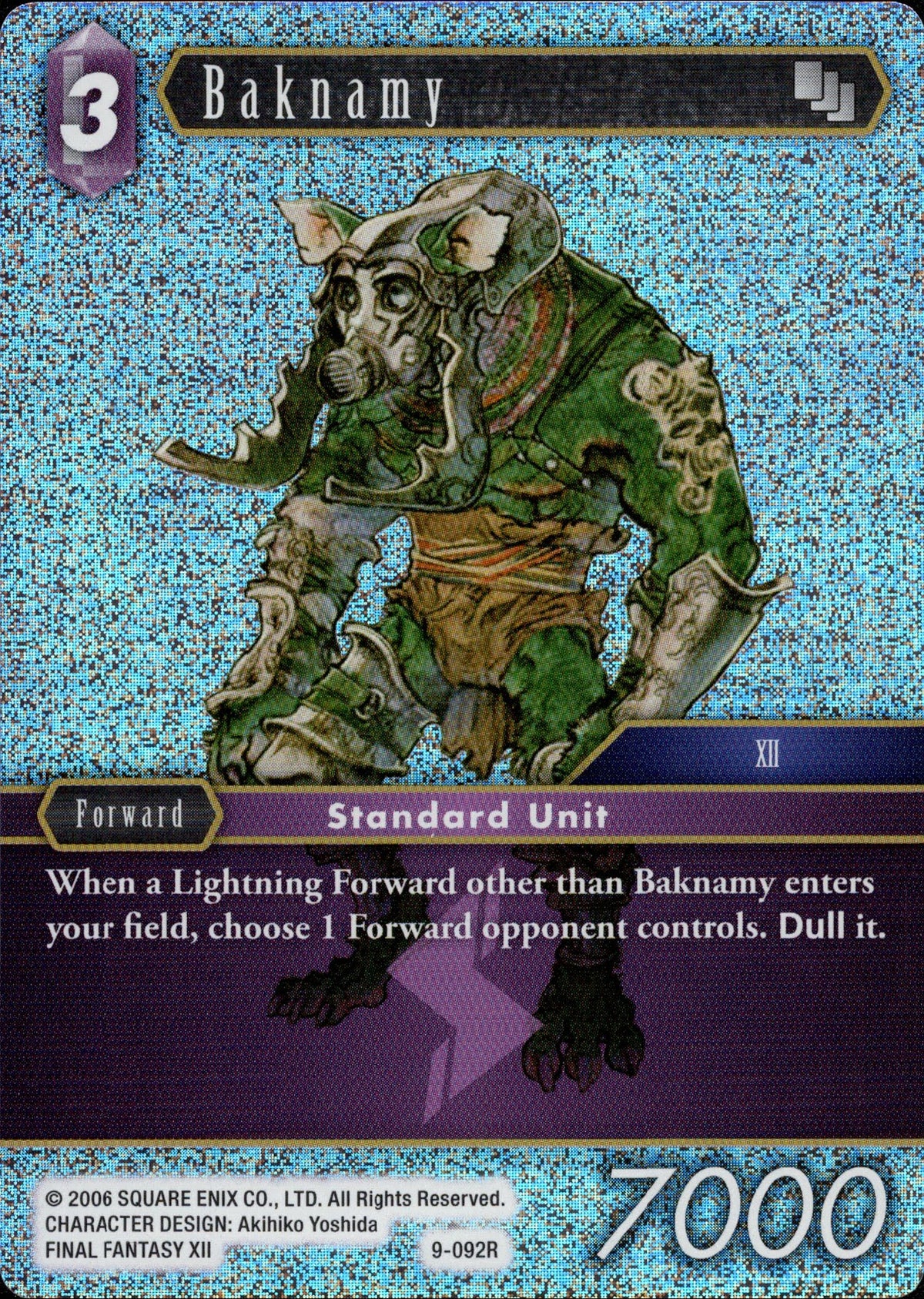 Baknamy - 9-092R - Opus IX - Foil - Card Cavern