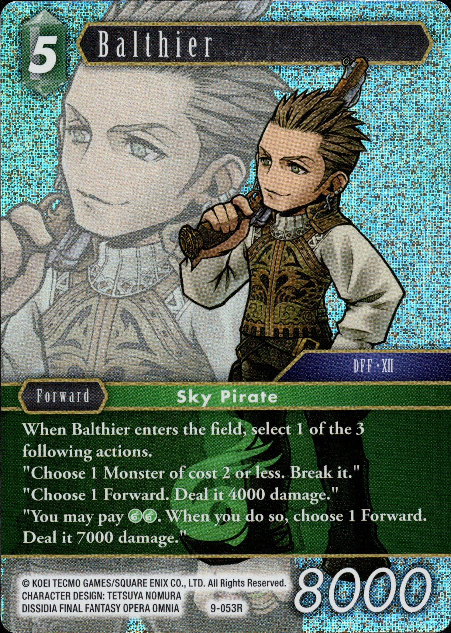 Balthier - 9-053R - Opus IX - Foil - Card Cavern