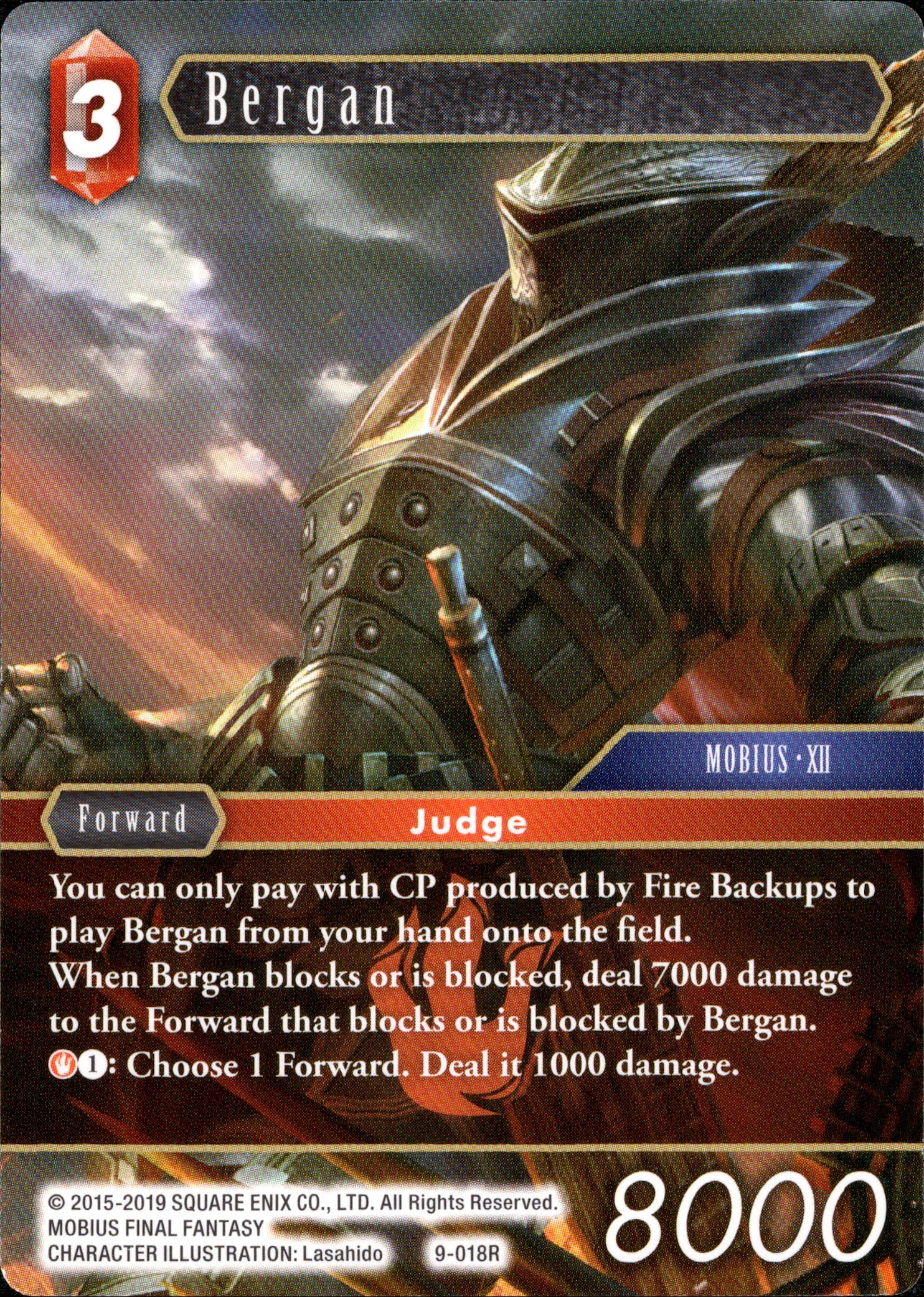 Bergan - 9-018R - Opus IX - Card Cavern