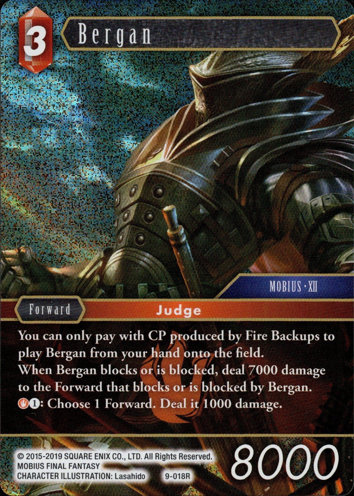 Bergan - 9-018R - Opus IX - Foil - Card Cavern