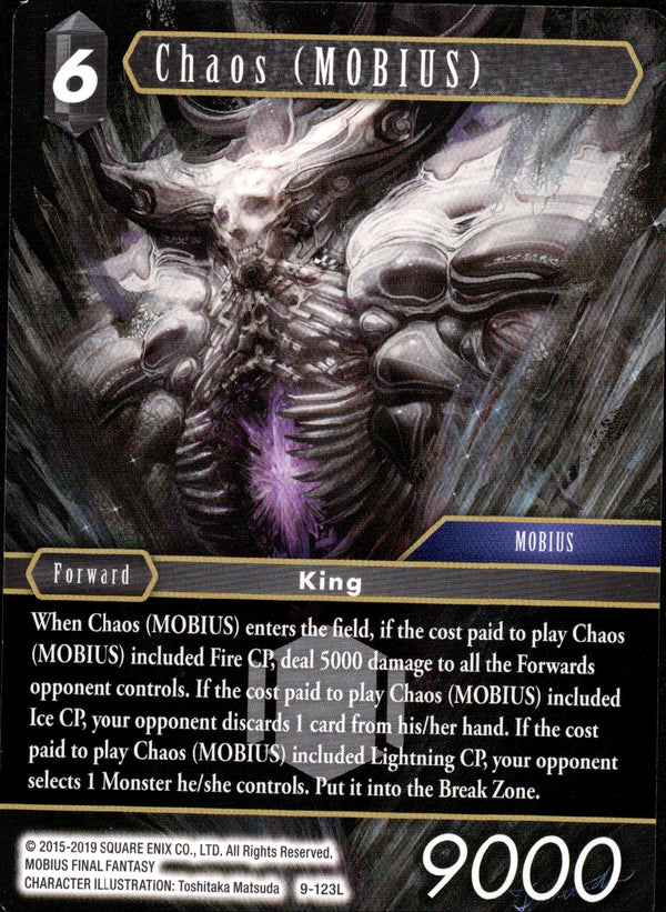 Chaos (MOBIUS) - 9-123L - Opus IX - Card Cavern