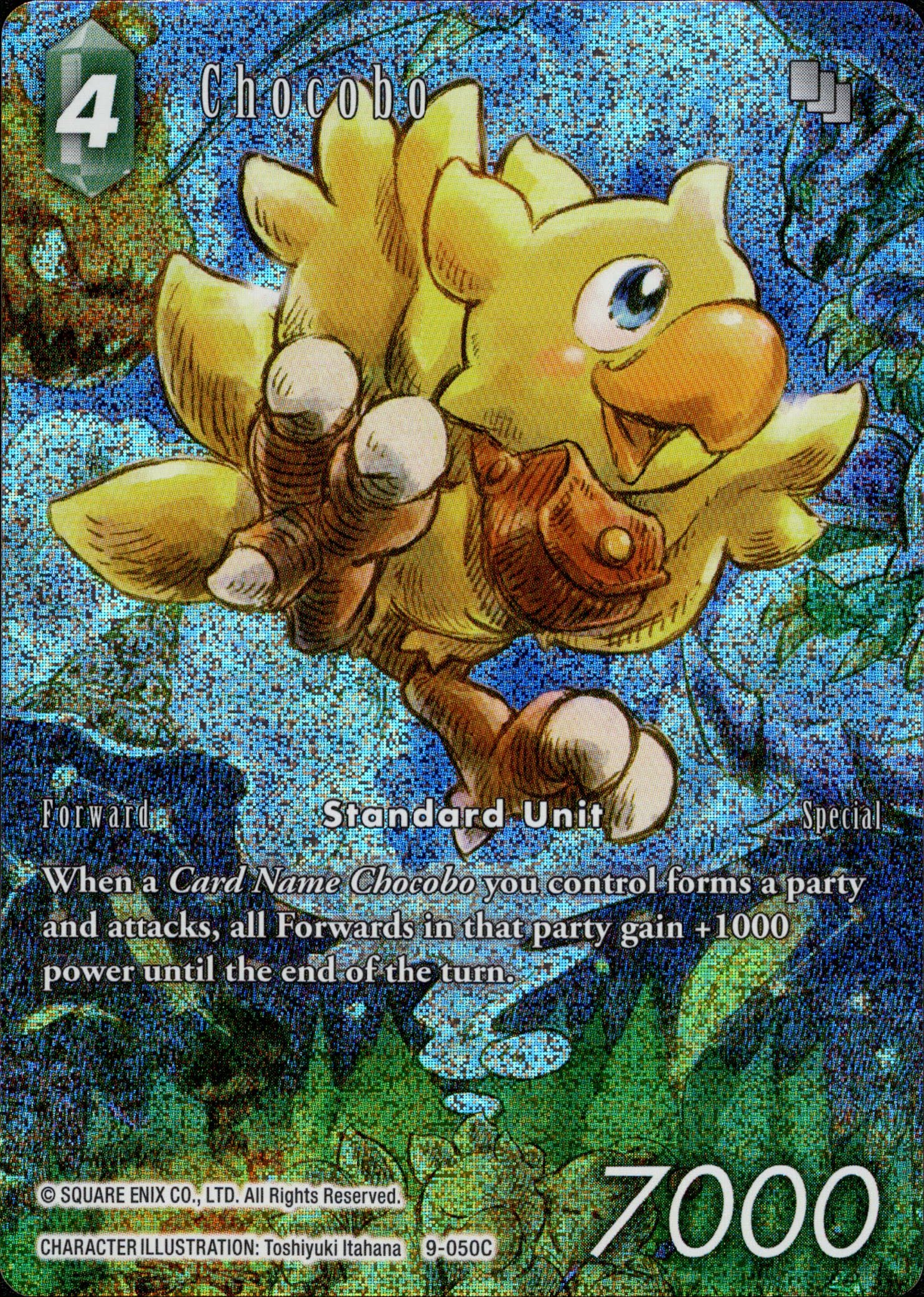 Chocobo (Full Art) - 9-050C - Opus IX - Foil - Card Cavern
