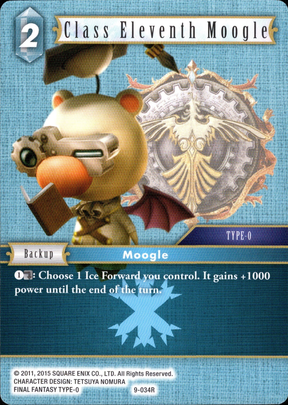 Class Eleventh Moogle - 9-034R - Opus IX - Card Cavern