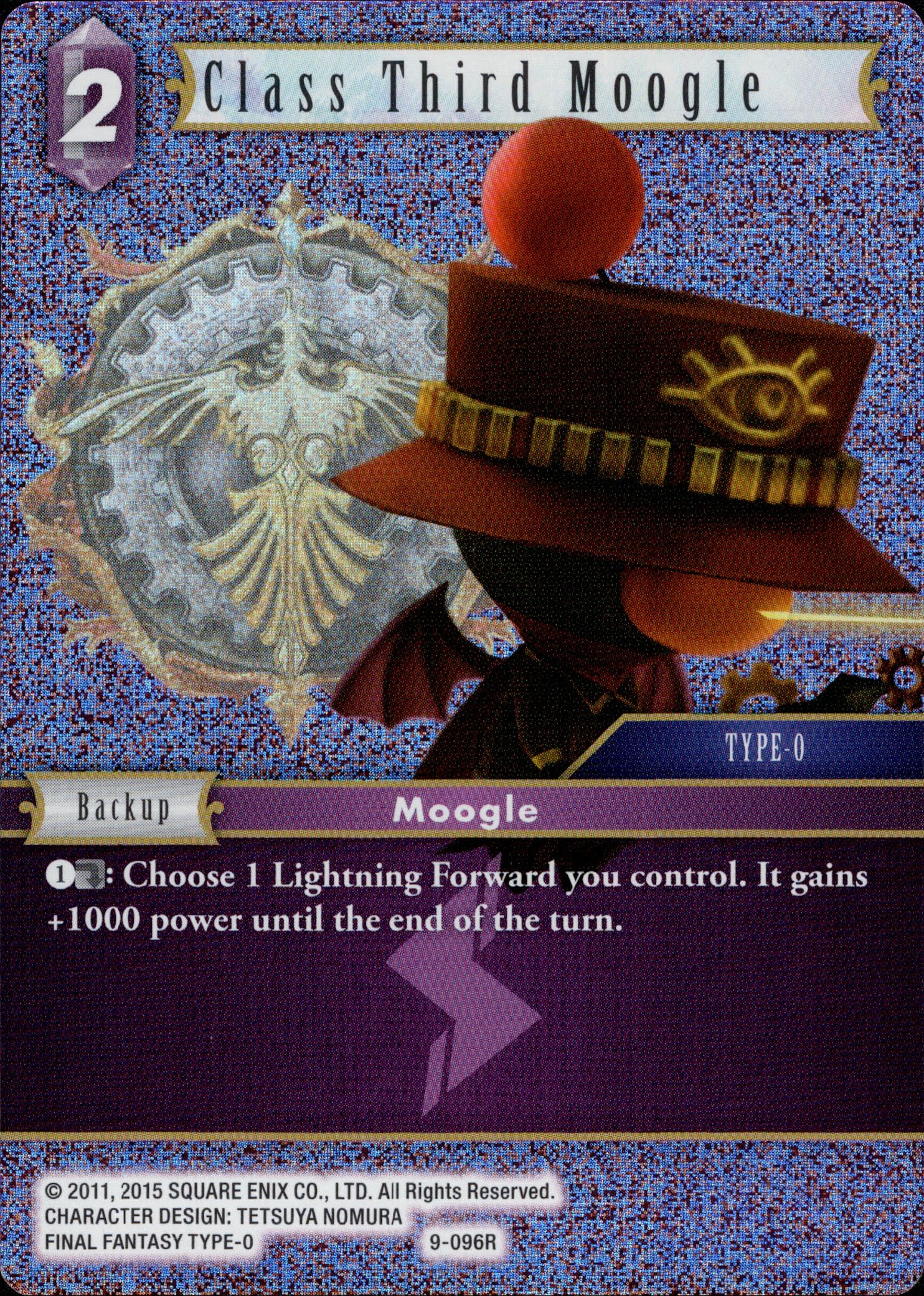 Class Third Moogle - 9-096R - Opus IX - Foil - Card Cavern