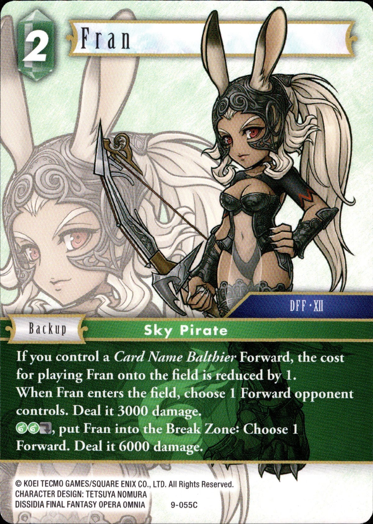Fran - 9-055C - Opus IX - Card Cavern