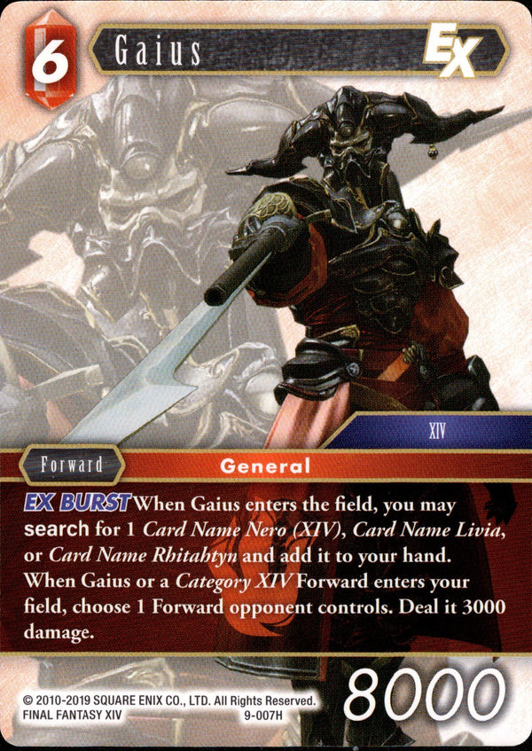 Gaius - 9-007H - Opus IX - Card Cavern
