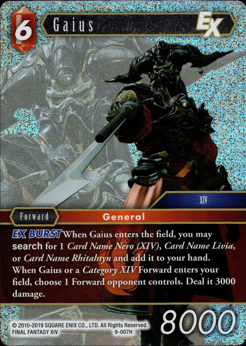 Gaius - 9-007H - Opus IX - Foil - Card Cavern