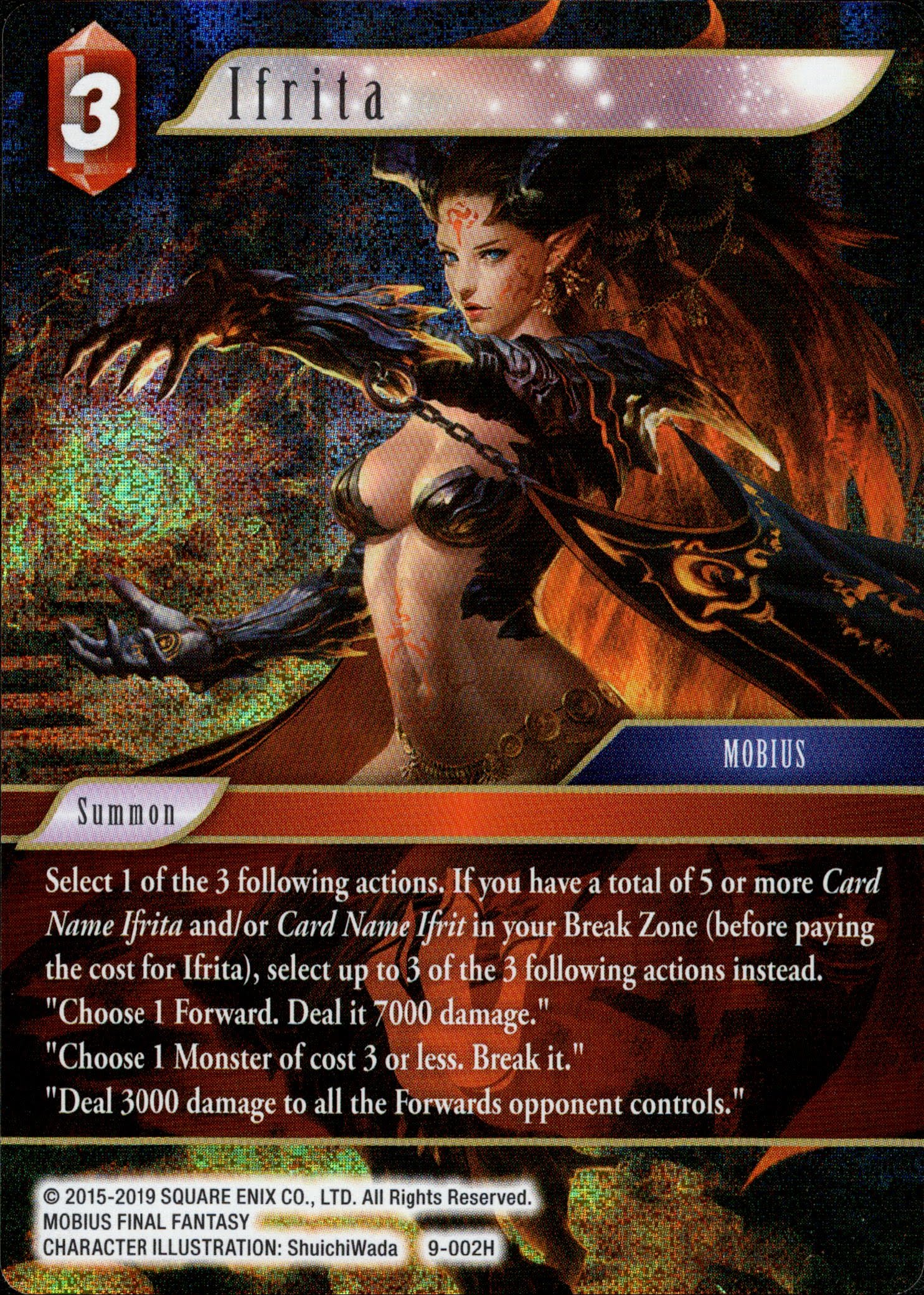 Ifrita - 9-002H - Opus IX - Foil - Card Cavern