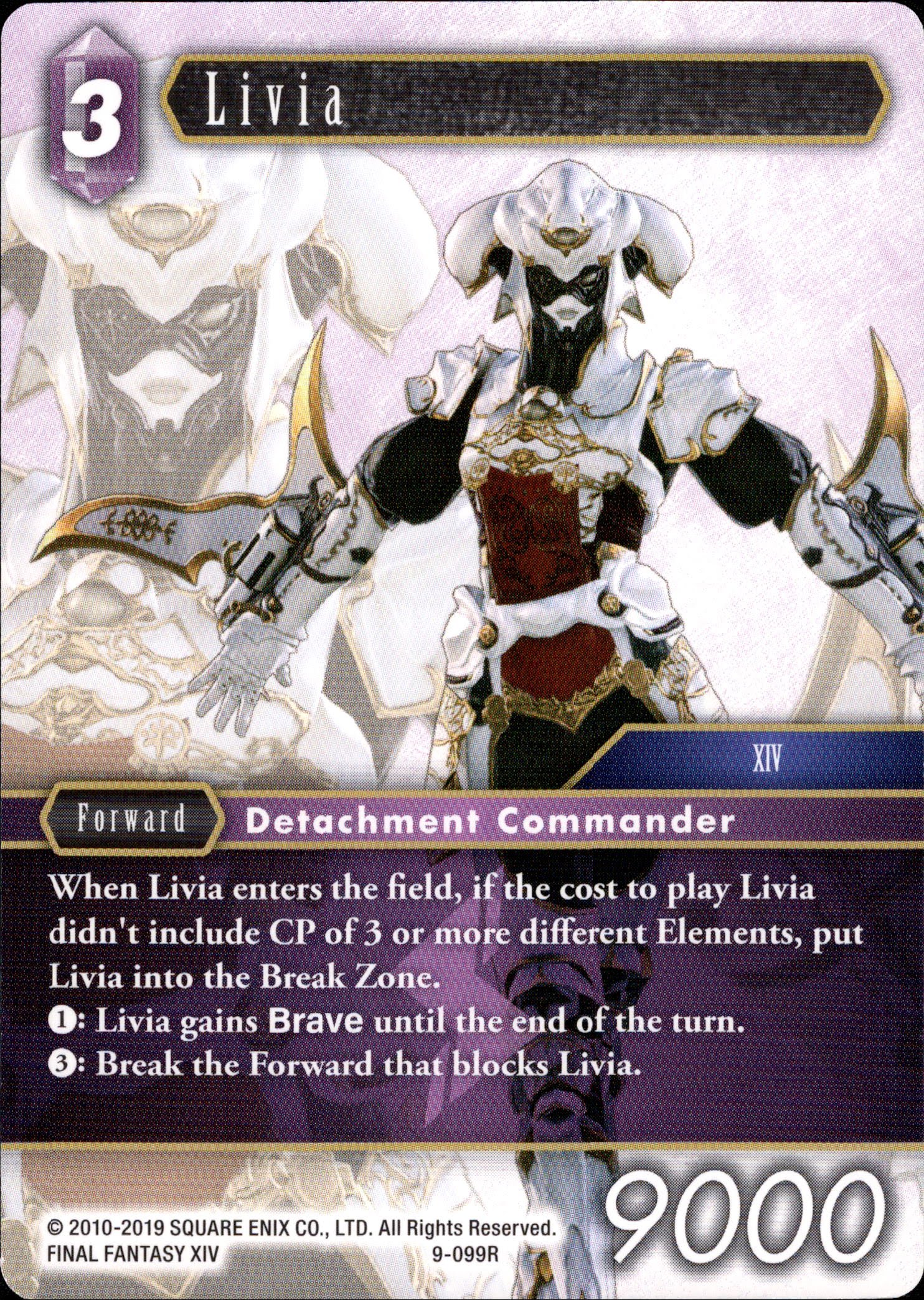 Livia - 9-099R - Opus IX - Card Cavern