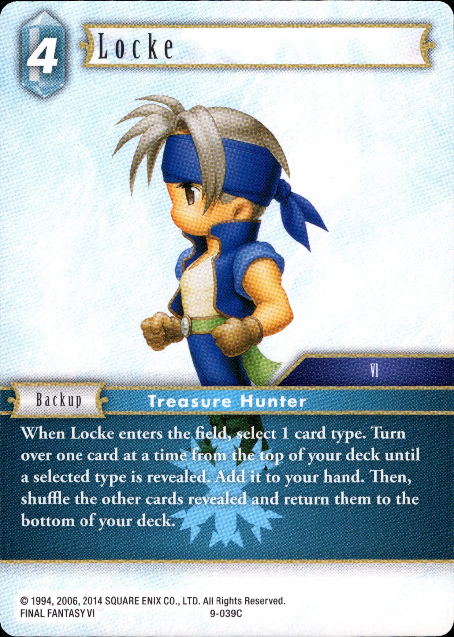 Locke - 9-039C - Opus IX - Card Cavern