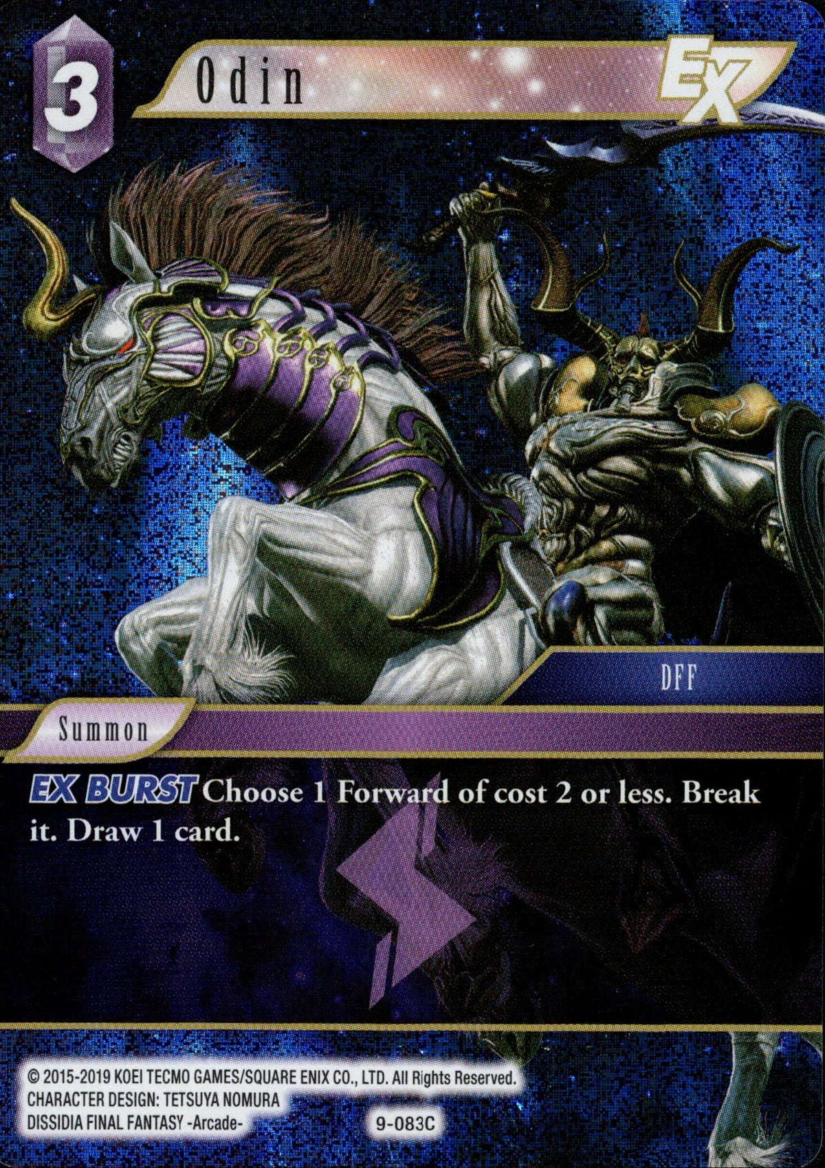 Odin - 9-083C - Opus IX - Foil - Card Cavern