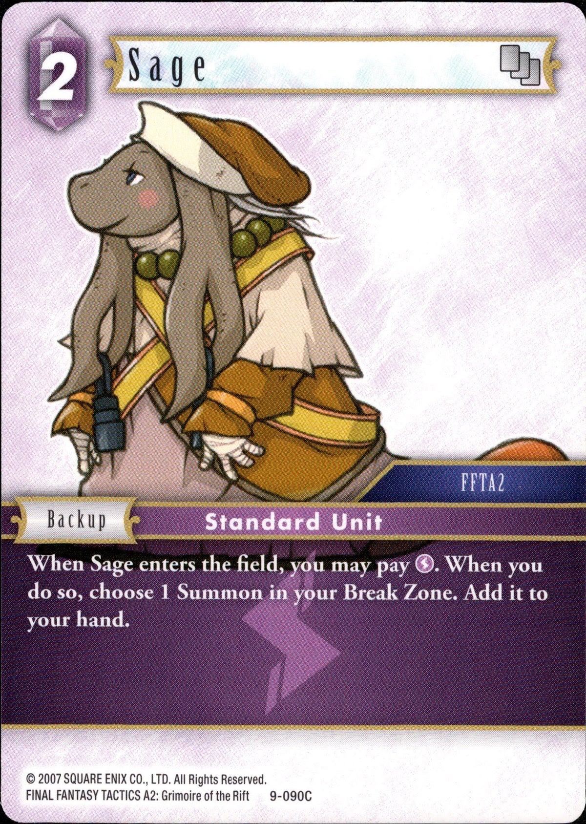 Sage - 9-090C - Opus IX - Card Cavern