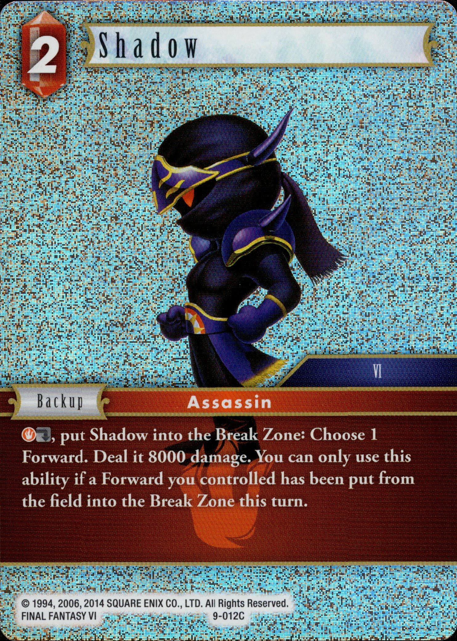 Shadow - 9-012C - Opus IX - Foil - Card Cavern