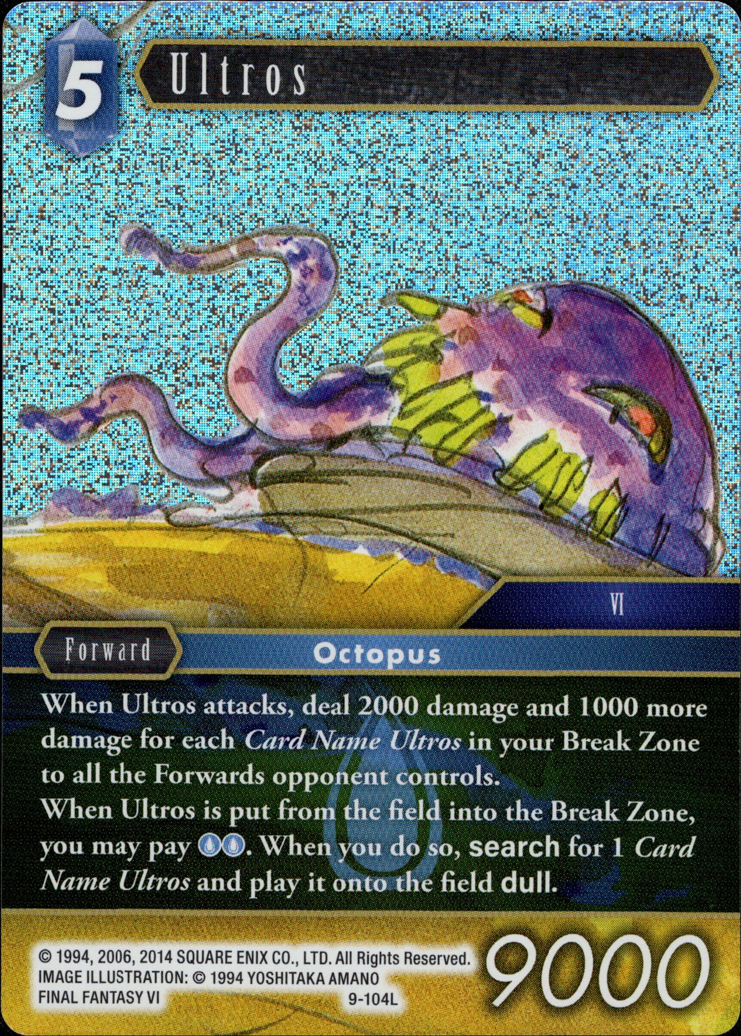 Ultros - 9-104L - Opus IX - Foil - Card Cavern