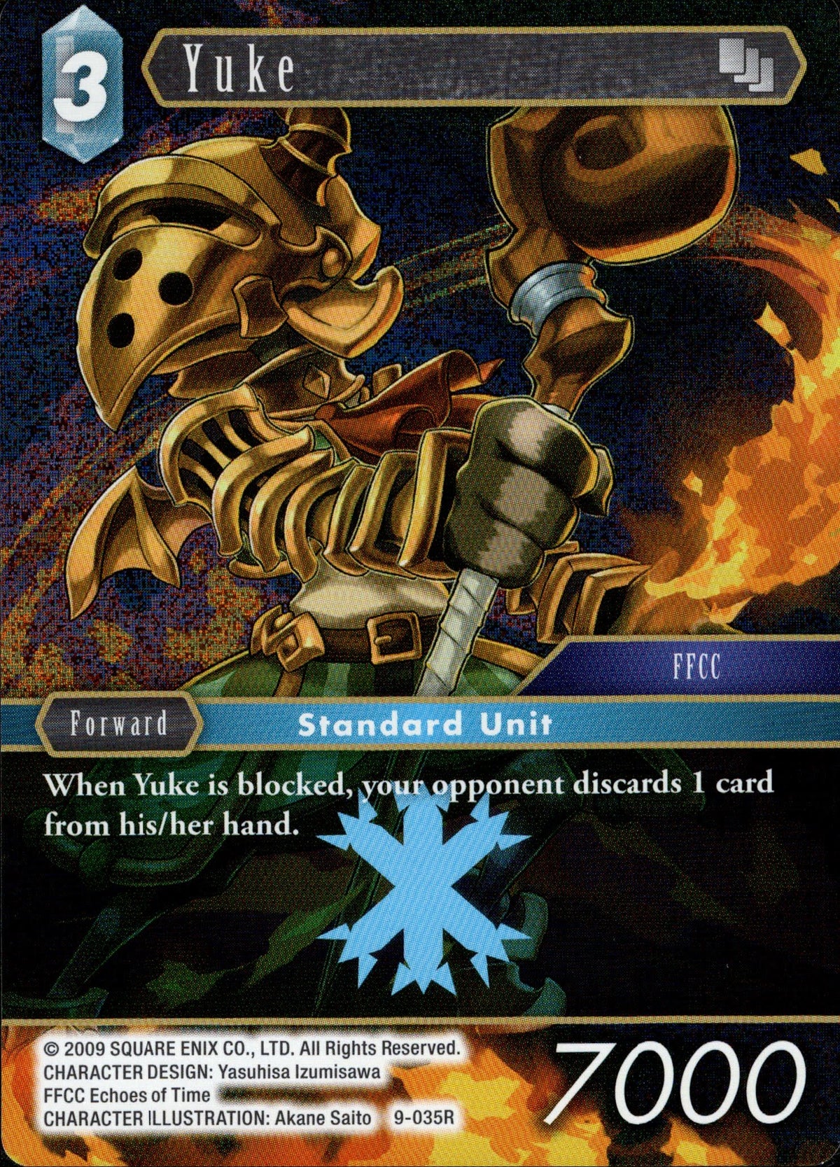 Yuke - 9-035R - Opus IX - Foil - Card Cavern