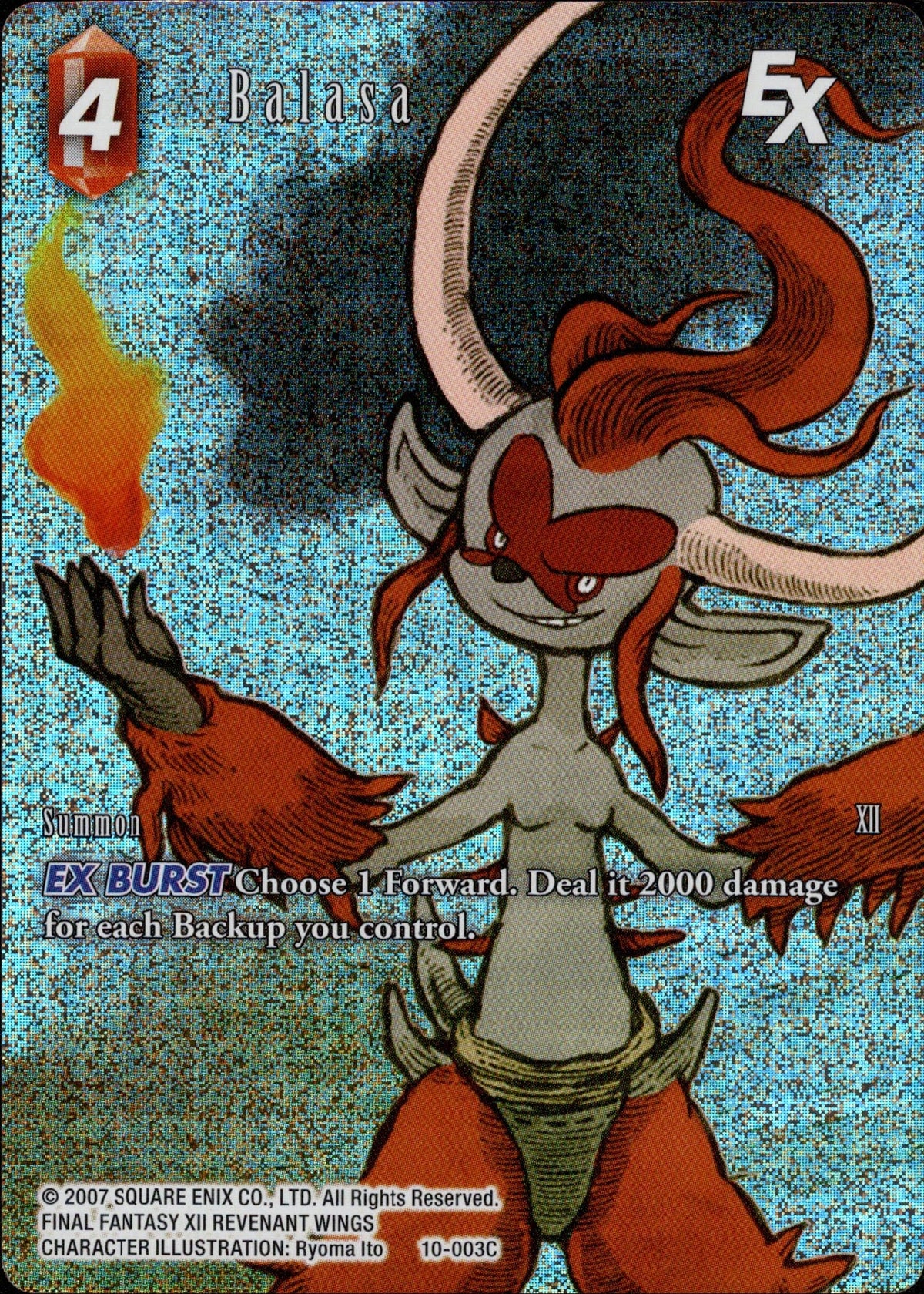 Balasa  (Full Art) - 10-003C - Opus X - Foil - Card Cavern