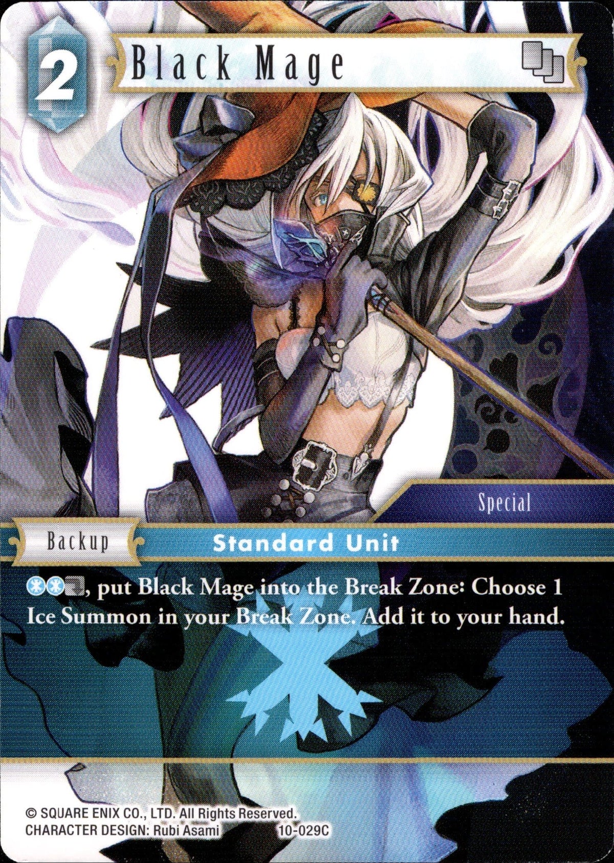 Black Mage - 10-029C - Opus X - Card Cavern