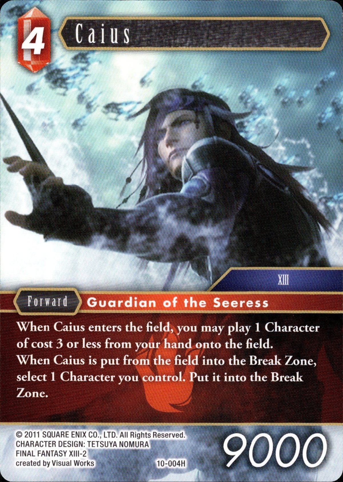 Caius - 10-004H - Opus X - Card Cavern