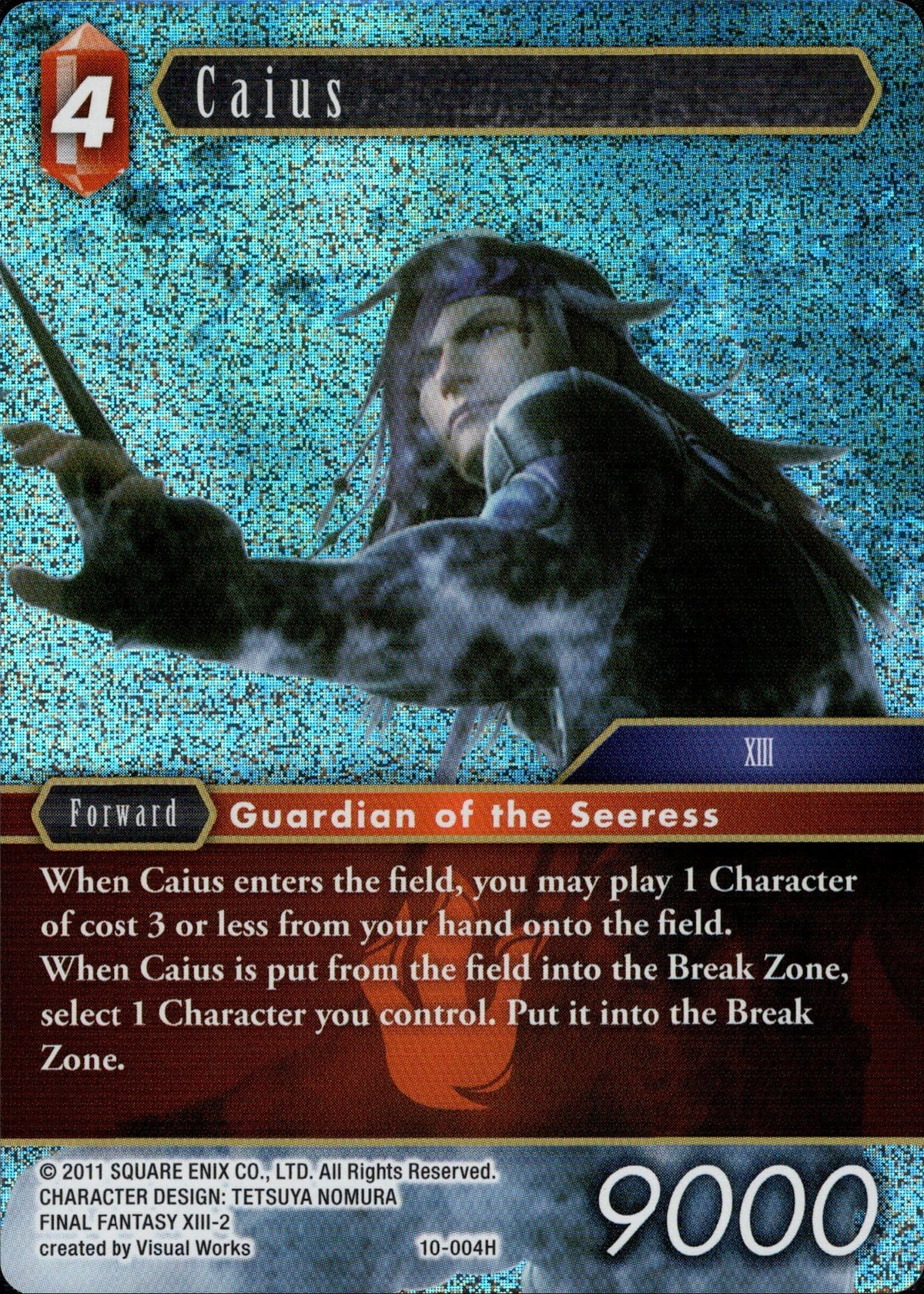 Caius - 10-004H - Opus X - Foil - Card Cavern