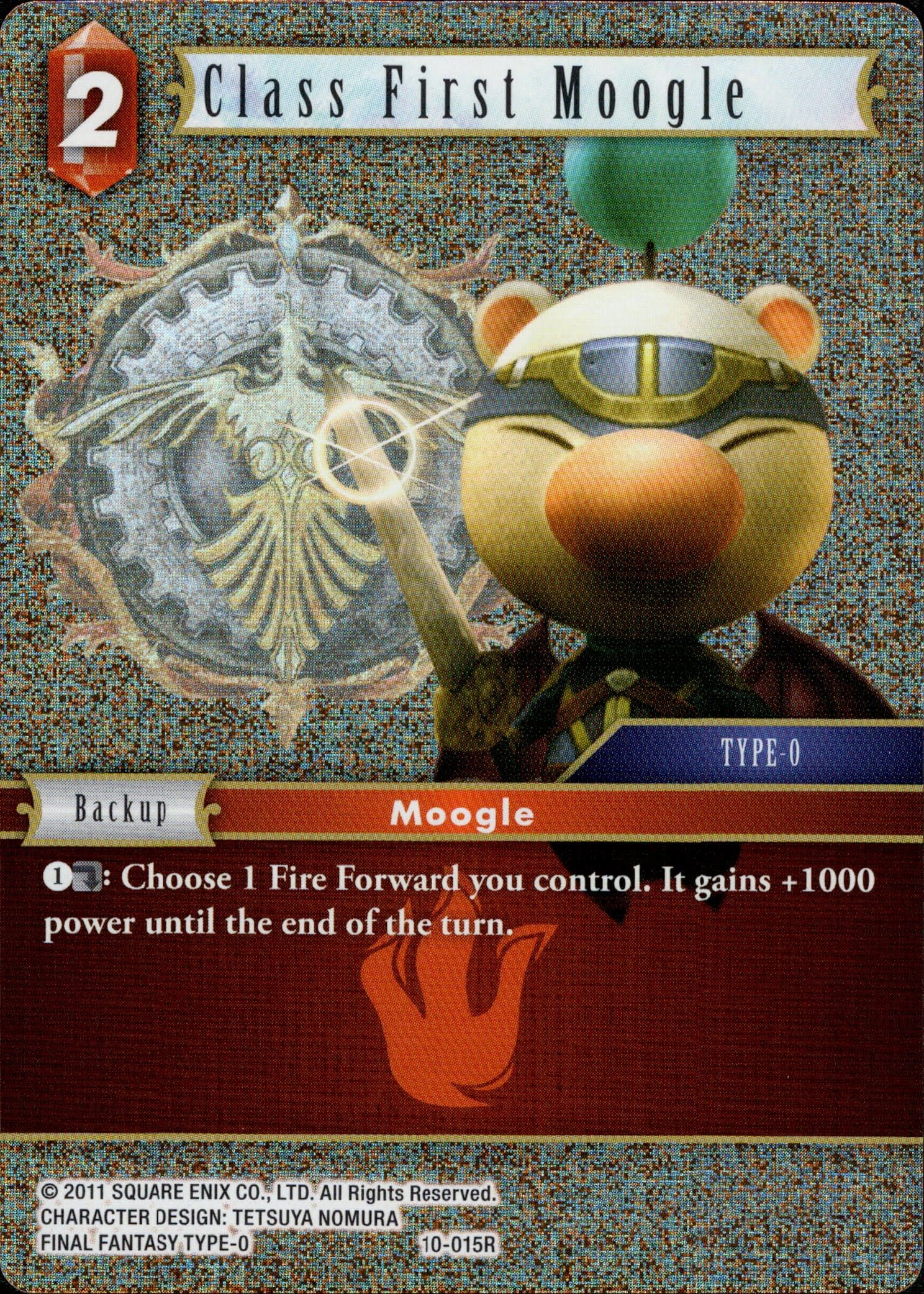 Class First Moogle - 10-015R - Opus X - Foil - Card Cavern