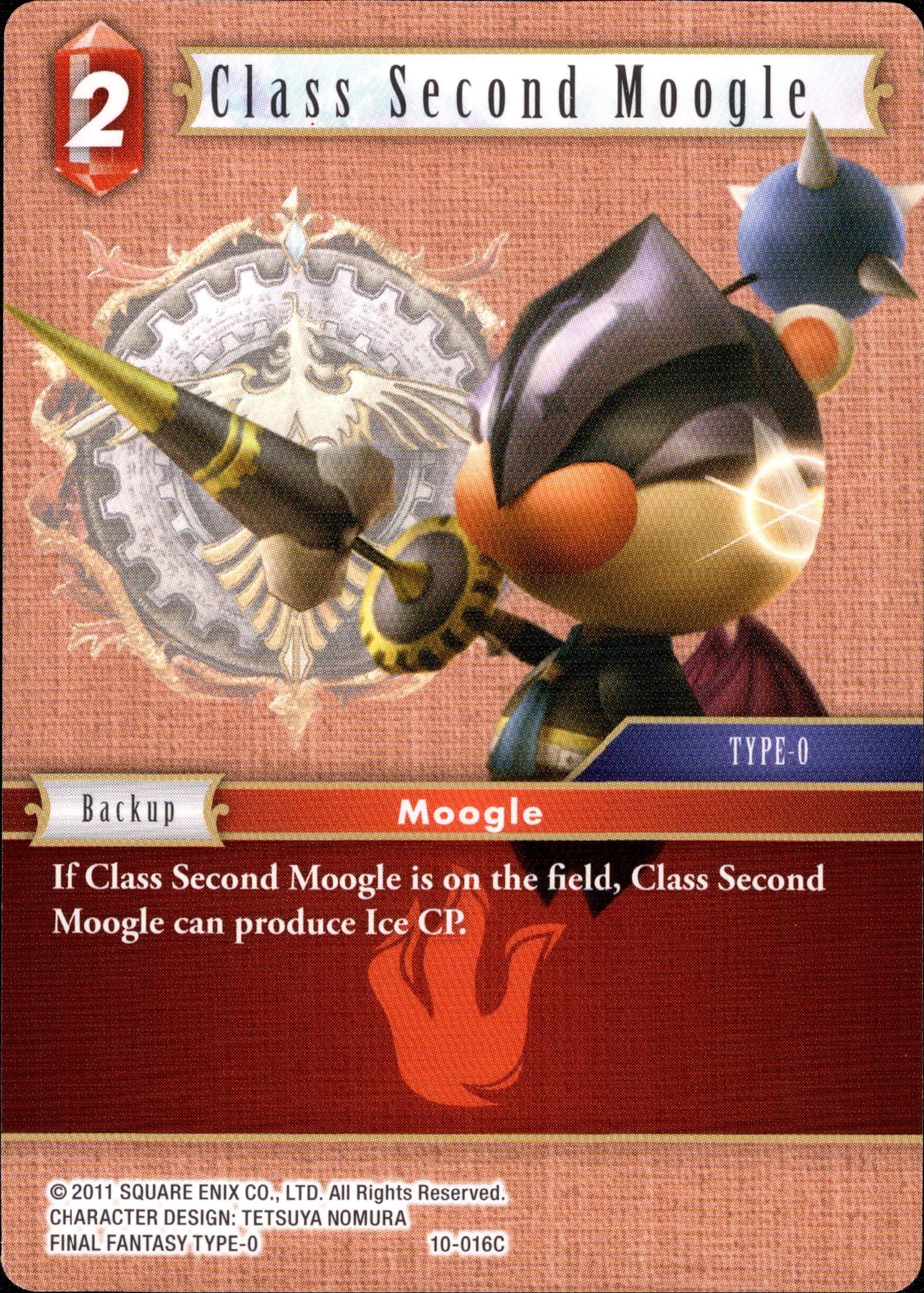 Class Second Moogle - 10-016C - Opus X - Card Cavern