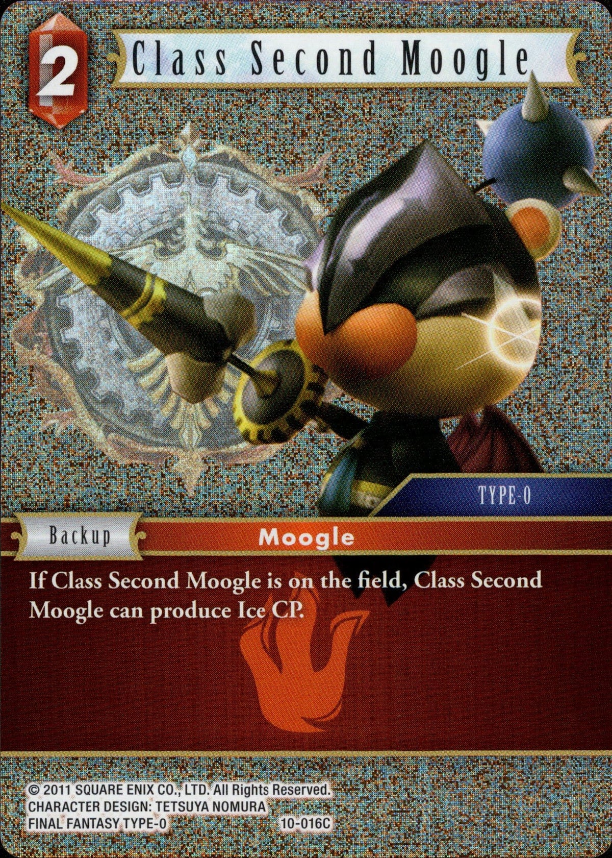 Class Second Moogle - 10-016C - Opus X - Foil - Card Cavern