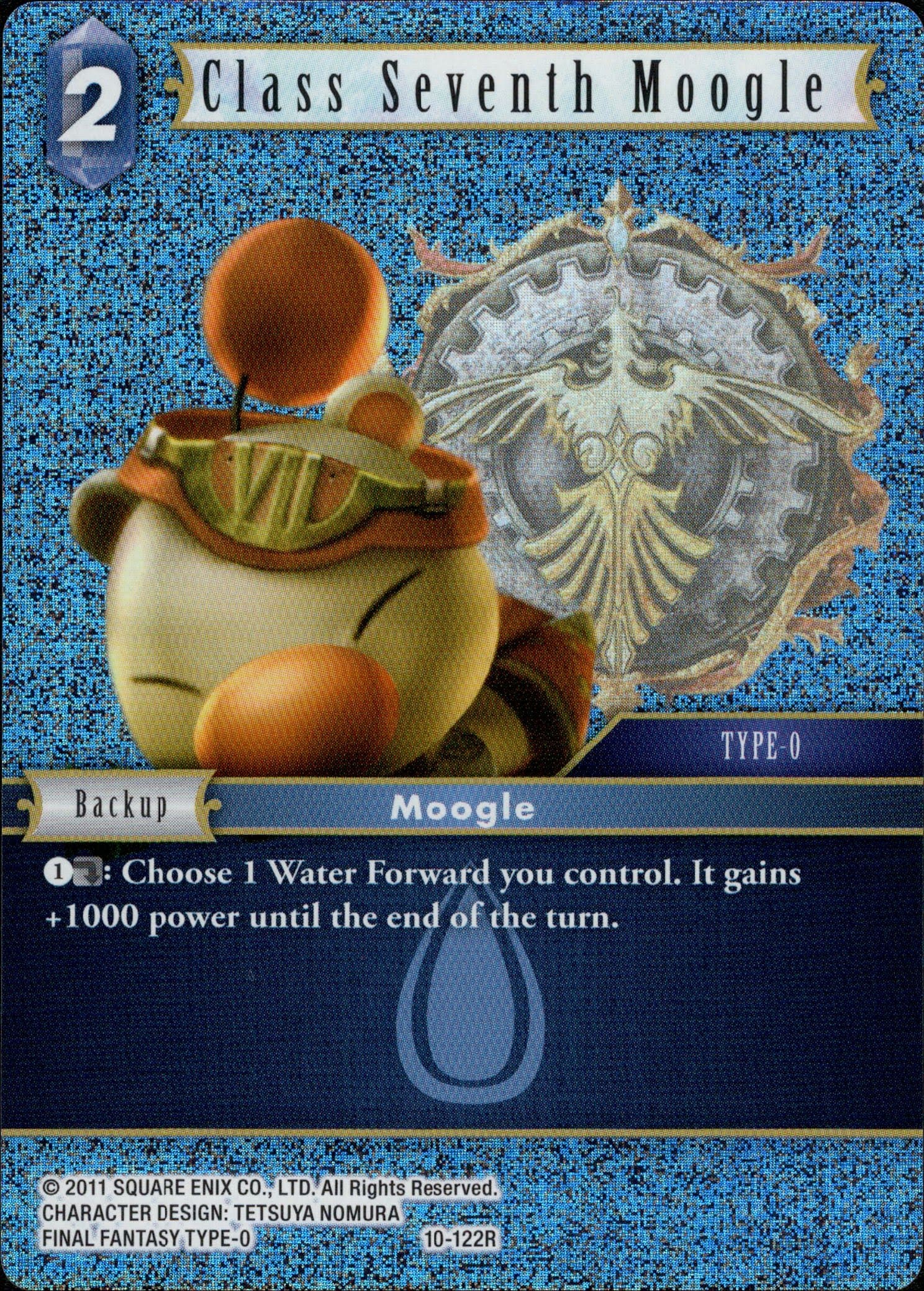 Class Seventh Moogle - 10-122R - Opus X - Foil - Card Cavern