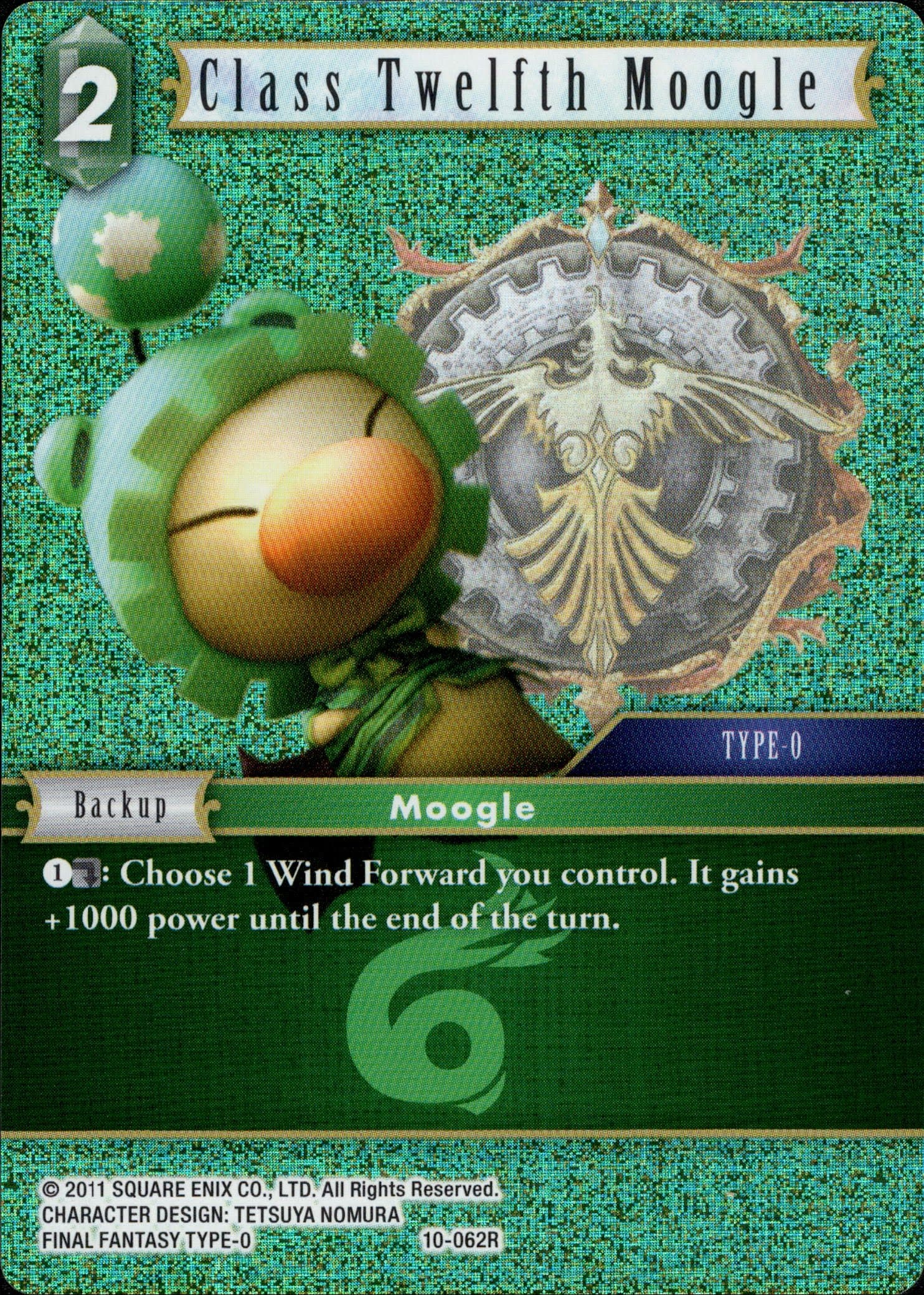 Class Twelfth Moogle - 10-062R - Opus X - Foil - Card Cavern