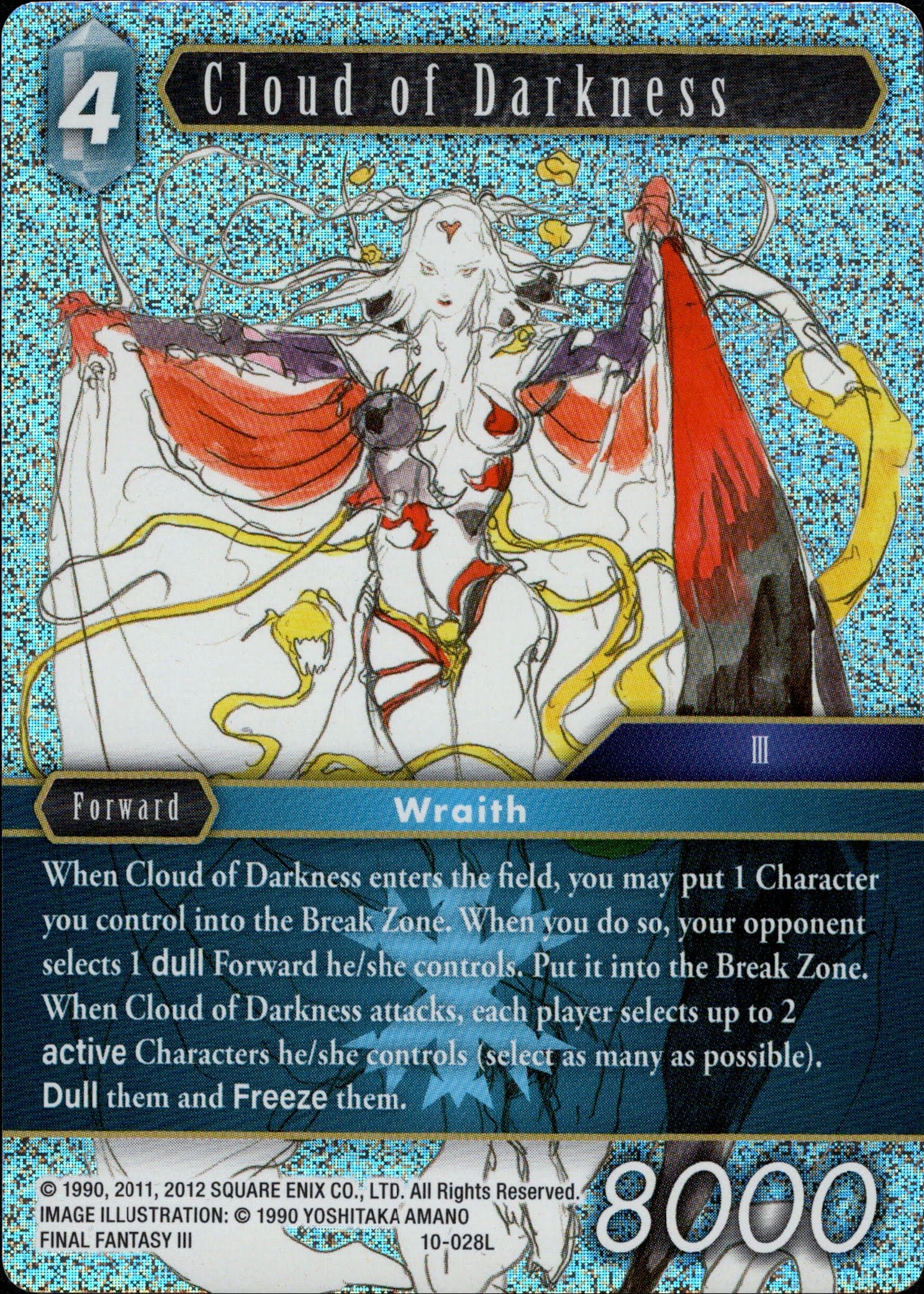 Cloud of Darkness - 10-028L - Opus X - Foil - Card Cavern