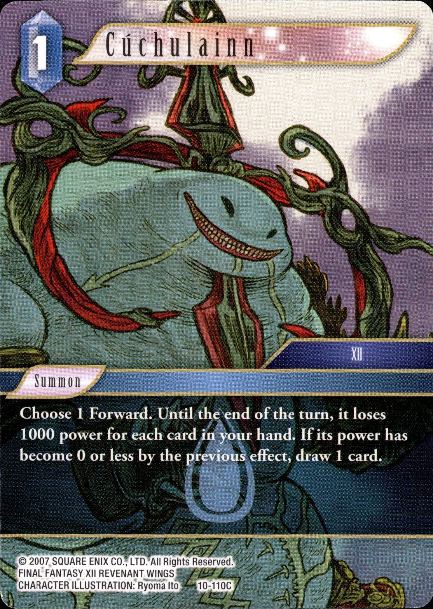 Cuchulainn - 10-110C - Opus X - Card Cavern