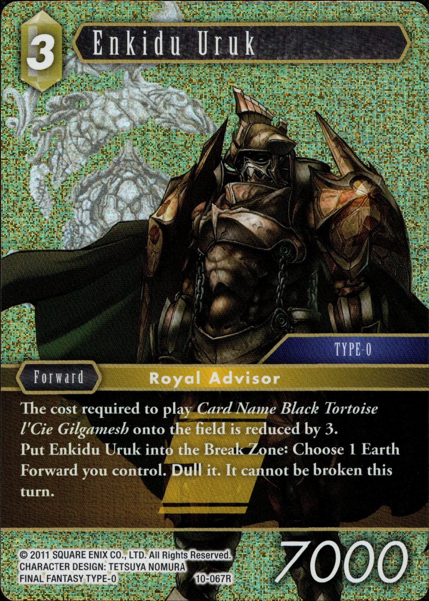 Enkidu Uruk - 10-067R - Opus X - Foil - Card Cavern