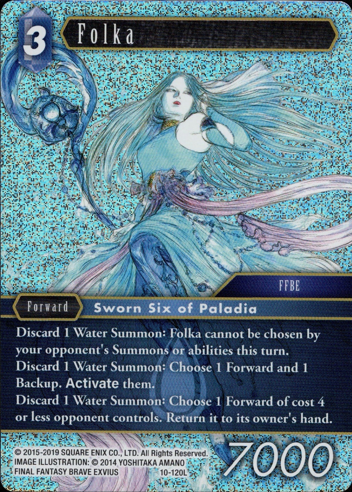 Folka - 10-120L - Opus X - Foil - Card Cavern
