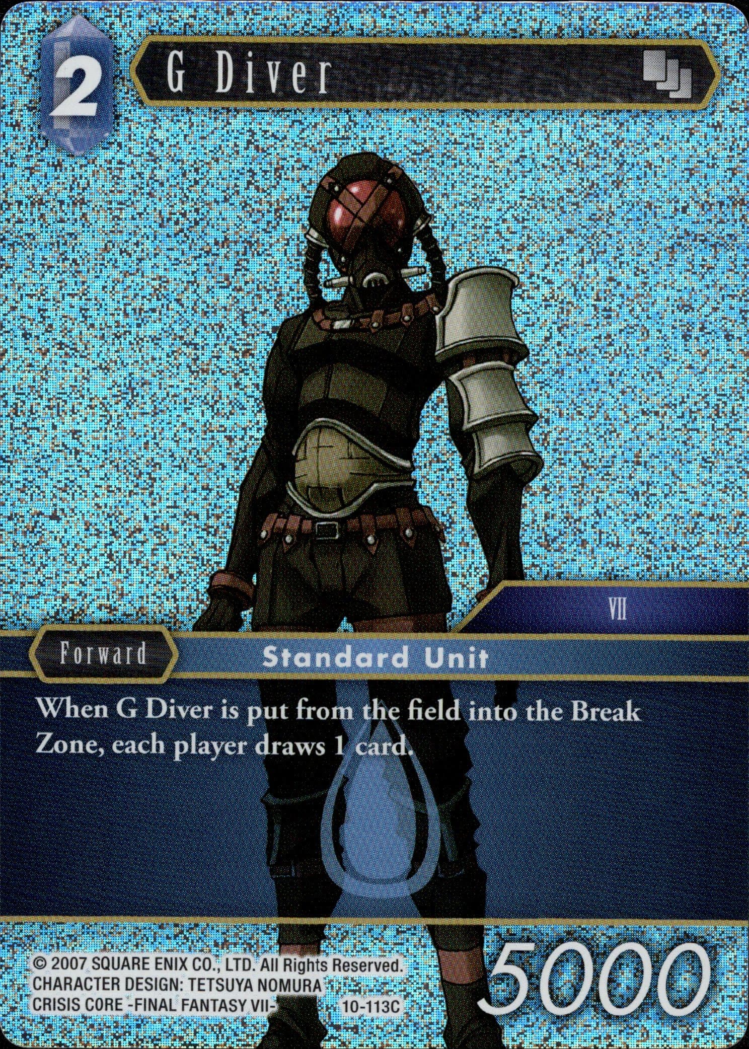 G Diver - 10-113C - Opus X - Foil - Card Cavern