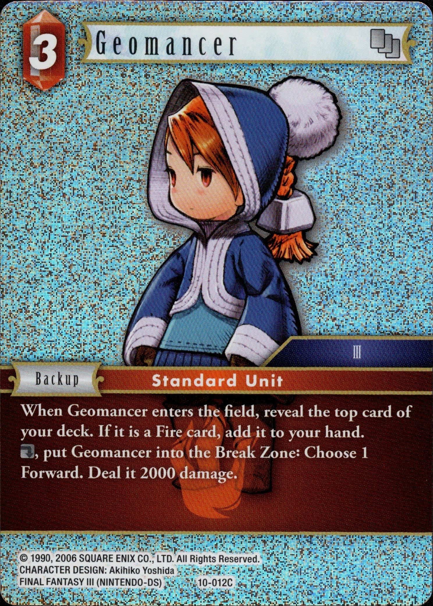Geomancer - 10-012C - Opus X - Foil - Card Cavern